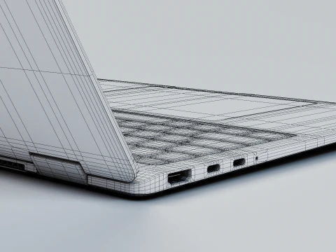 SAMSUNG GALAXY BOOK5 PRO 360 3D Model