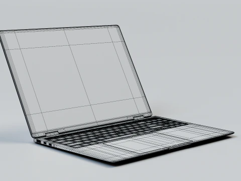 SAMSUNG GALAXY BOOK5 PRO 360 3D Model
