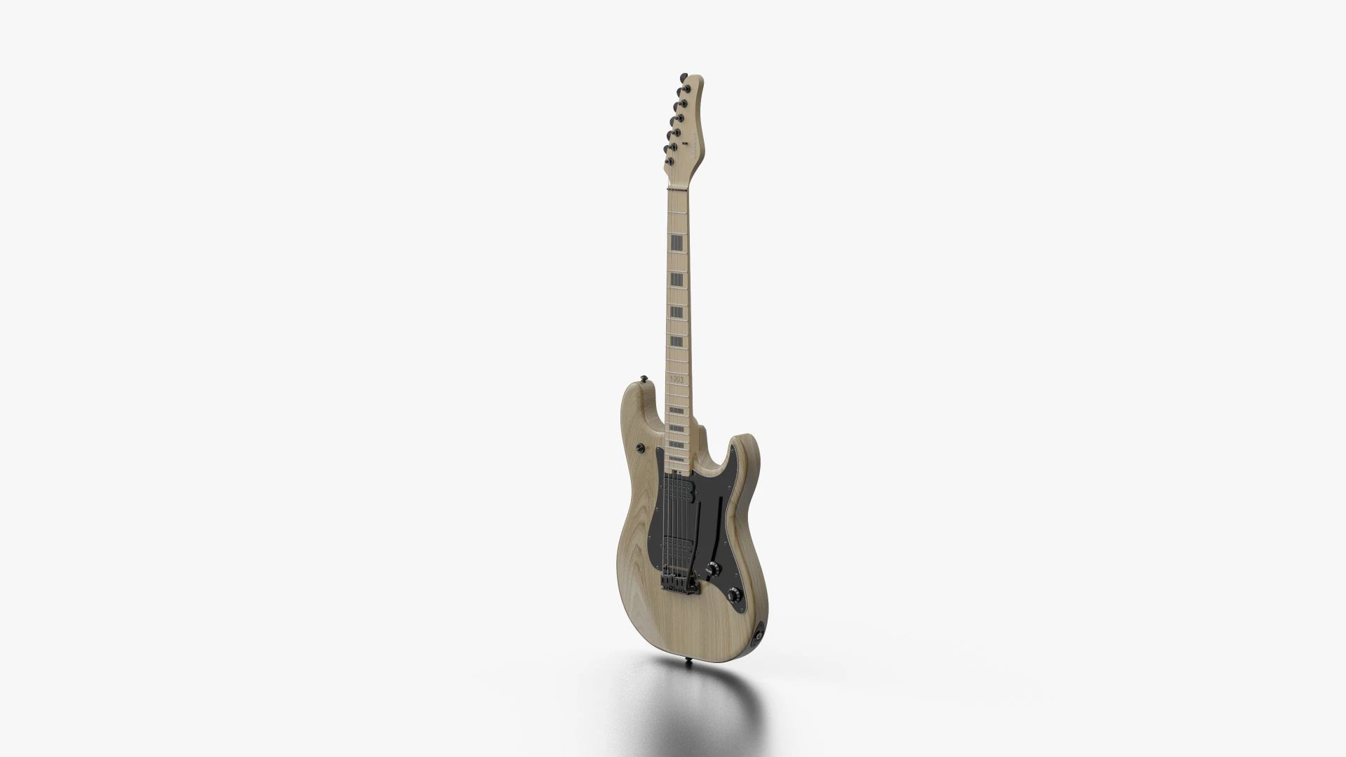 SCHECTER JUSTIN BECK ANI TRADITIONAL 3D Model .c4d .max .obj .3ds .fbx .stl .blend 