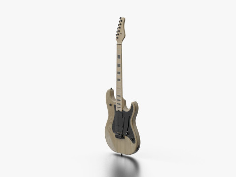 SCHECTER JUSTIN BECK ANI TRADITIONAL 3D 모델