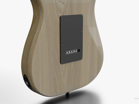 SCHECTER JUSTIN BECK ANI TRADITIONAL 3D Модель