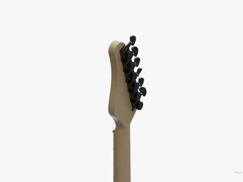 SCHECTER JUSTIN BECK ANI TRADITIONAL 3D Модель