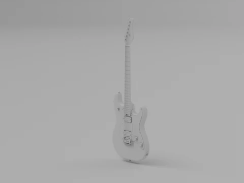 SCHECTER JUSTIN BECK ANI TRADITIONAL 3D Model