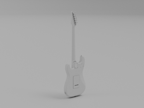 SCHECTER JUSTIN BECK ANI TRADITIONAL 3D Модель