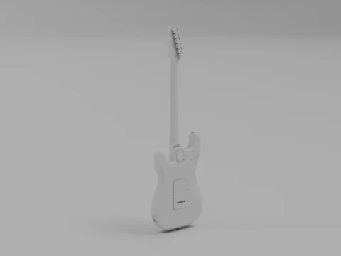 SCHECTER JUSTIN BECK ANI TRADITIONAL 3D Model