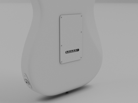 SCHECTER JUSTIN BECK ANI TRADITIONAL 3D Модель