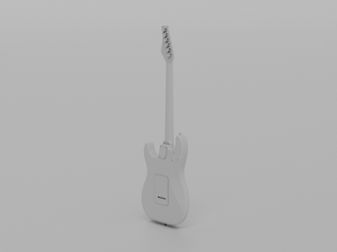 SCHECTER JUSTIN BECK ANI TRADITIONAL 3D Модель