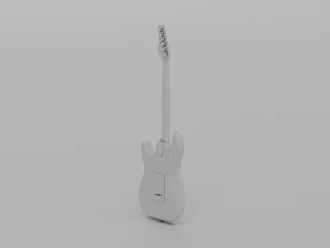 SCHECTER JUSTIN BECK ANI TRADITIONAL 3D Model