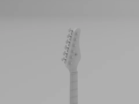 SCHECTER JUSTIN BECK ANI TRADITIONAL 3D Model