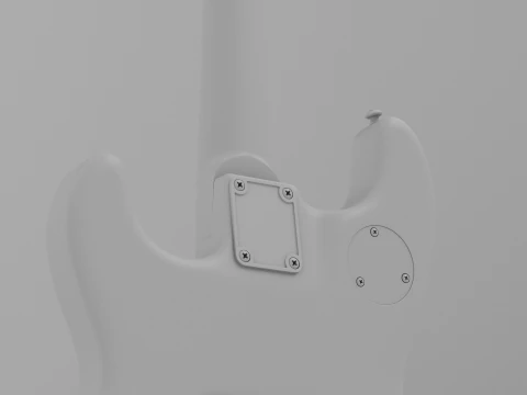SCHECTER JUSTIN BECK ANI TRADITIONAL 3D Model
