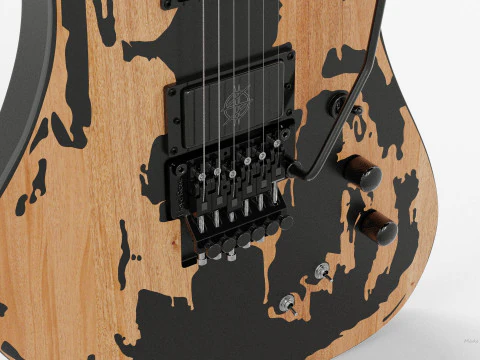 SCHETCER SYNYSTER CUSTOM S RELIC 3D Model