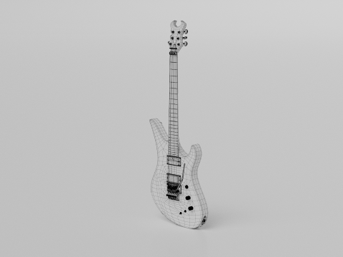 SCHETCER SYNYSTER CUSTOM S RELIC Model 3D