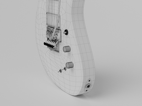 SCHETCER SYNYSTER CUSTOM S RELIC Model 3D