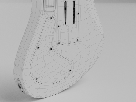 SCHETCER SYNYSTER CUSTOM S RELIC Model 3D