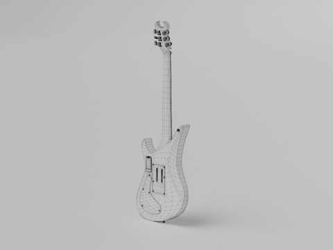 SCHETCER SYNYSTER CUSTOM S RELIC Model 3D