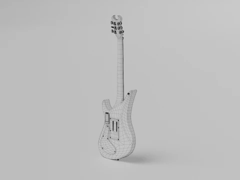 SCHETCER SYNYSTER CUSTOM S RELIC 3D Model