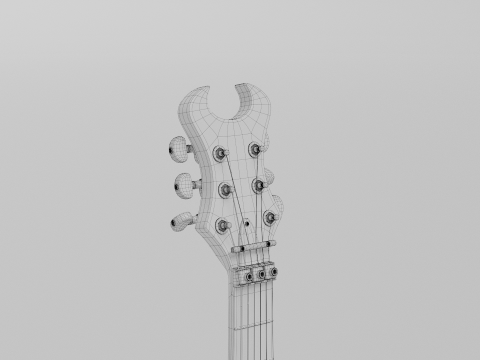 SCHETCER SYNYSTER CUSTOM S RELIC Model 3D