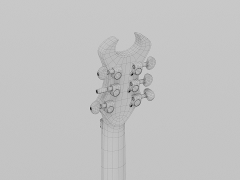 SCHETCER SYNYSTER CUSTOM S RELIC Model 3D