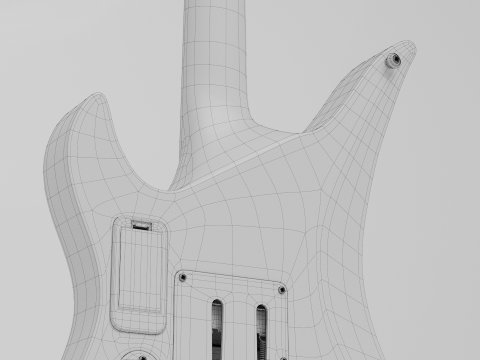 SCHETCER SYNYSTER CUSTOM S RELIC Model 3D