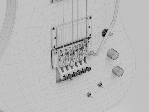 SCHETCER SYNYSTER CUSTOM S RELIC Model 3D