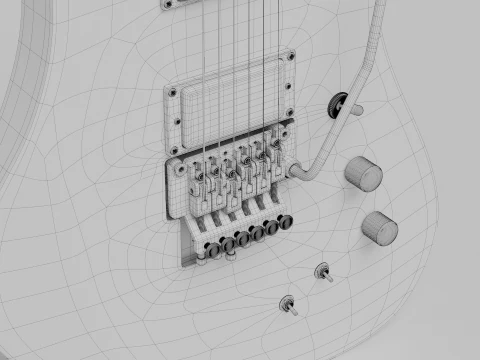 SCHETCER SYNYSTER CUSTOM S RELIC 3D Model