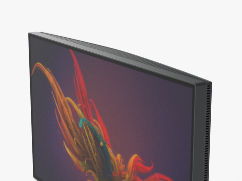 BENQ PD2725U 3D-Modell