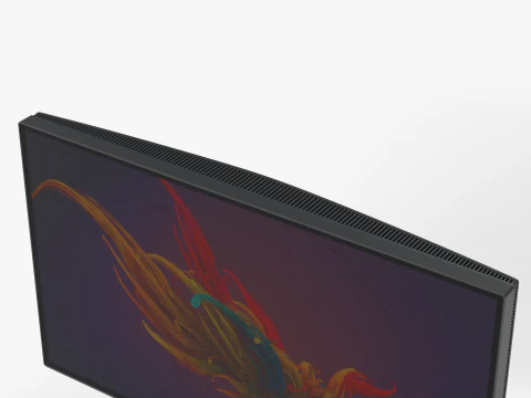 BENQ PD2725U 3D Modell