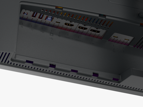 BENQ PD2725U 3D-Modell