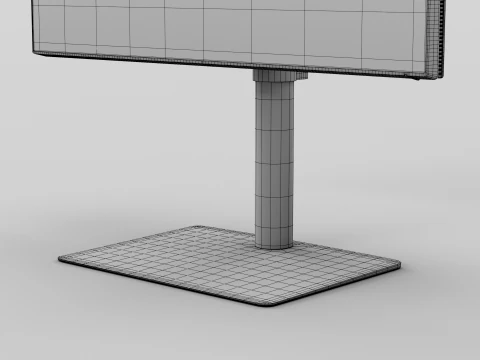 BENQ PD2725U 3D Modell