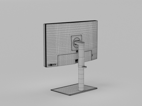 BENQ PD2725U 3D-Modell