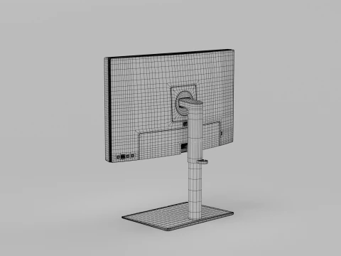 BENQ PD2725U 3D Modell