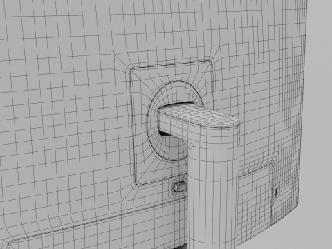 BENQ PD2725U 3D-Modell