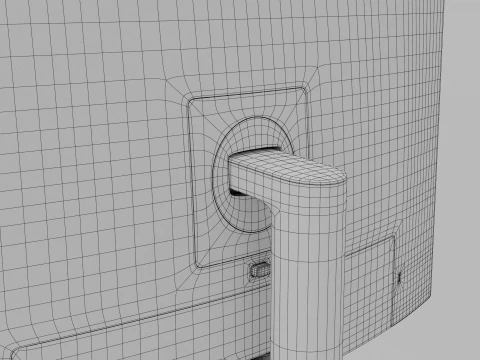 BENQ PD2725U 3D Modell