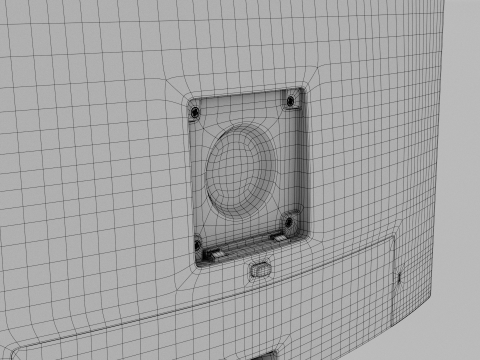 BENQ PD2725U 3D-Modell