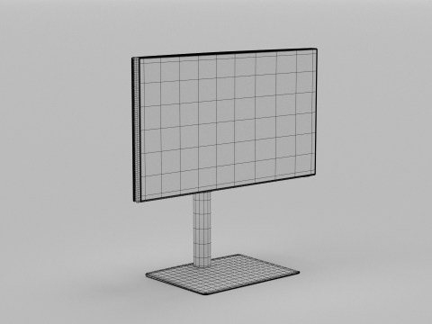 BENQ PD2725U 3D-Modell