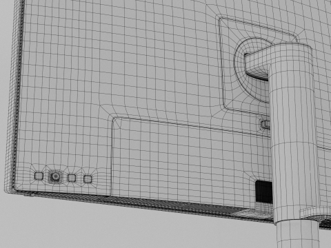 BENQ PD2725U 3D-Modell