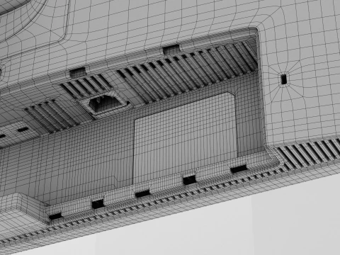 BENQ PD2725U 3D Modell