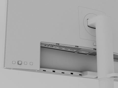 BENQ PD2725U 3D-Modell