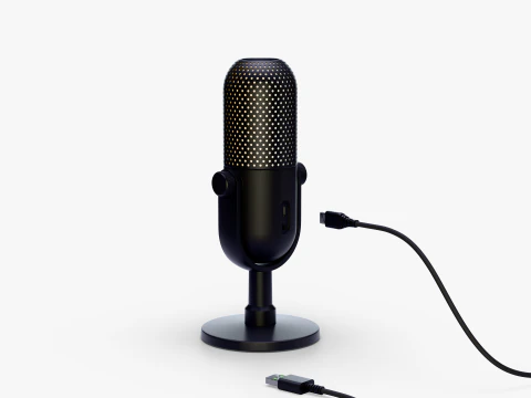 RAZER SEIREN V3 CHROMA 3D Model