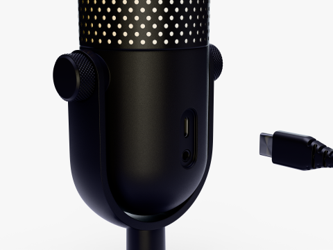RAZER SEIREN V3 CHROMA 3D-Modell
