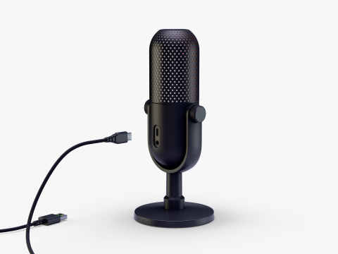 RAZER SEIREN V3 CHROMA 3D-Modell