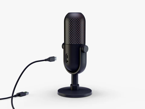 RAZER SEIREN V3 CHROMA 3D Model