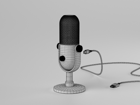 RAZER SEIREN V3 CHROMA 3D-Modell