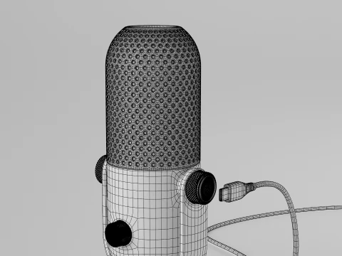 RAZER SEIREN V3 CHROMA 3D Model