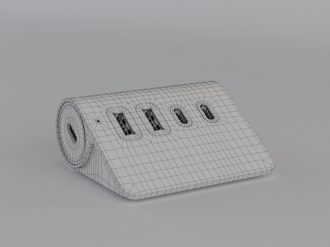 ORICO FOUR PORT HUB 3D 모델