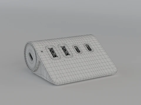 ORICO FOUR PORT HUB 3D Model