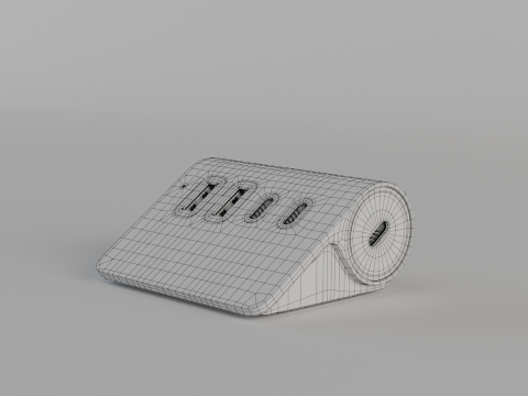 ORICO FOUR PORT HUB 3D 모델