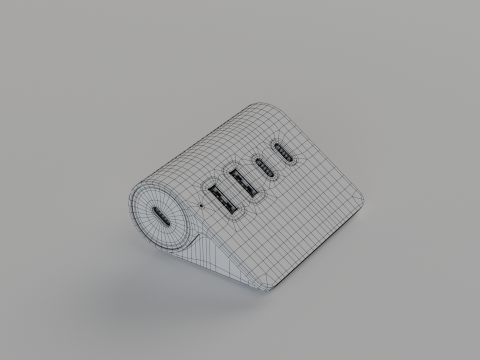ORICO FOUR PORT HUB 3D 모델