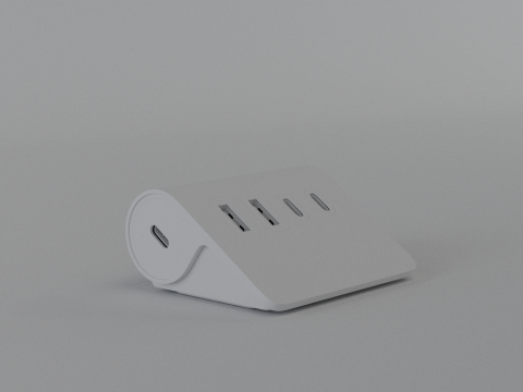 ORICO FOUR PORT HUB 3D 모델