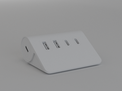 ORICO FOUR PORT HUB 3D 모델